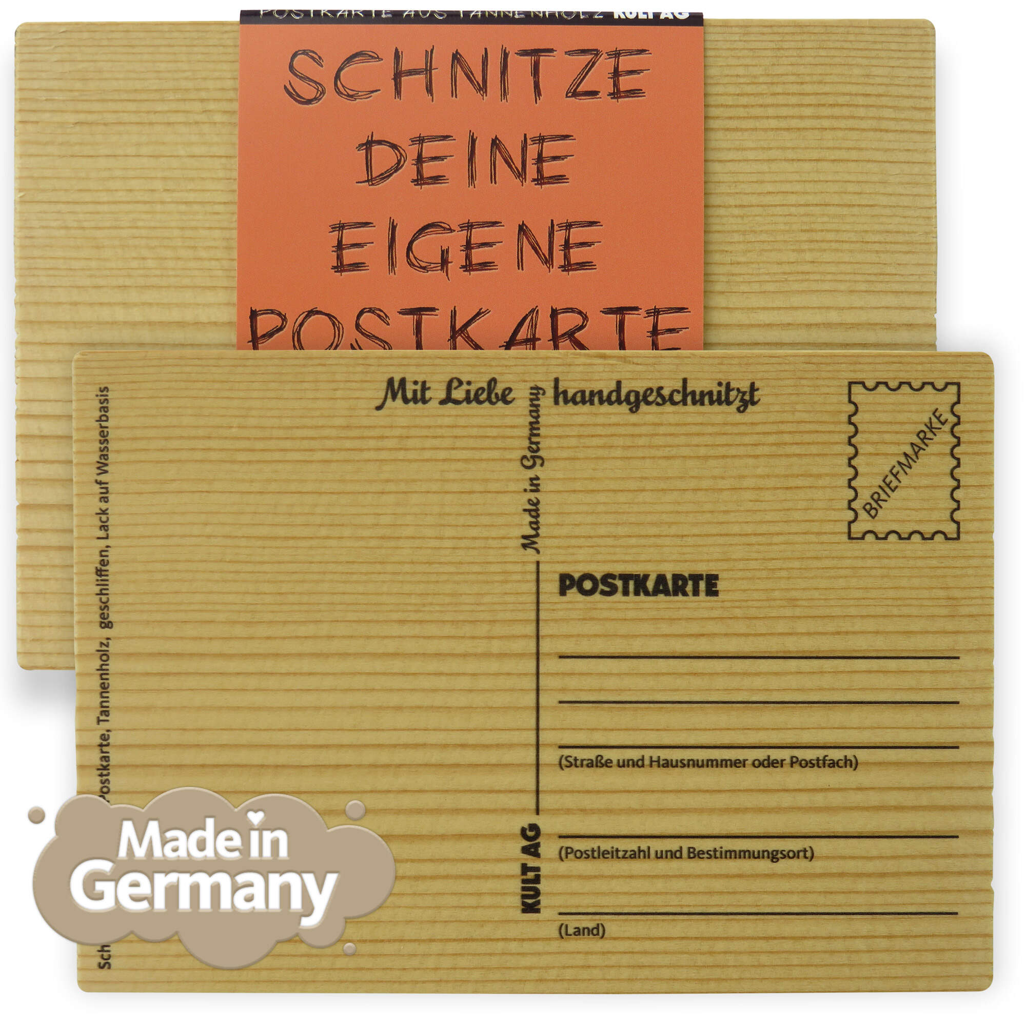 Kult Ag Schnitze Deine Eigene Postkarte Kaufinbw