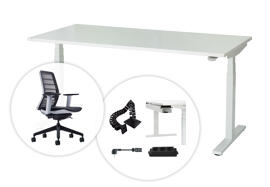 Büromöbelgarnituren Büro- & Schreibtischstühle Schreibtische Verstellbare Zeichentische Arbeitsplätze im Großraumbüro Schwarzwald-Lab