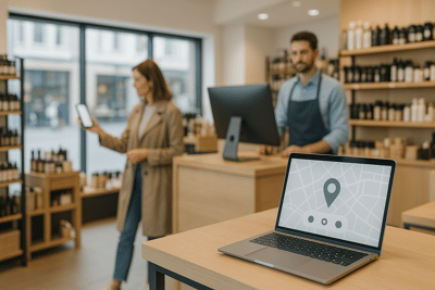 Screenshot Online-Shop-Dashboard