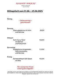Mittagstisch