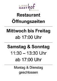 Öffnungszeiten