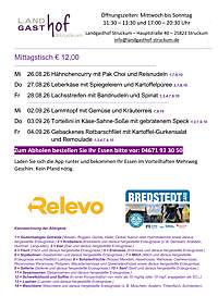 Mittagstisch