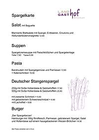 Spargelkarte